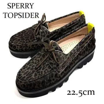 새상품 스페리 탑 사이더 모카신 통굽 슈즈 비브람 22.5cm