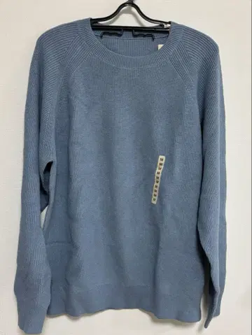 스모키 블루 크루넥 스웨터 M