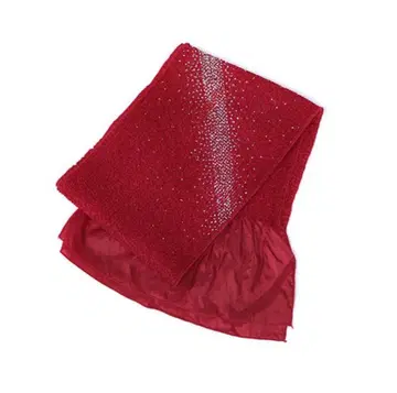 후리소데 오비 장식 천 빨간색 보르도