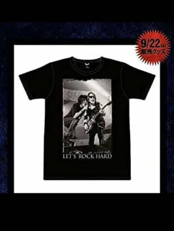 새상품 B'z 티셔츠 HINOTORI 파이널 티셔츠 S 사이즈