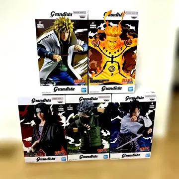 나루토 grandista 피규어 나루토 카카시 이타치 미나토 사스케