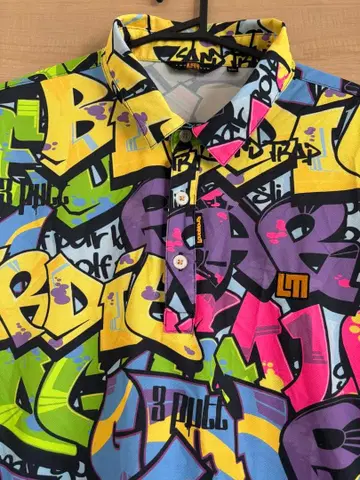 라우드마우스 XXL 그래피티 피케 셔츠