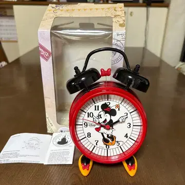 디즈니 빈티지 미니 탁상시계 (벨 불량)