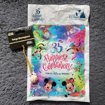 도쿄 디즈니랜드 35주년 쇼핑백 BB-8 스트랩