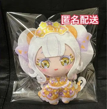 남코 한정판 비밀의 아이프리 데포메 봉제 인형 마스코트 링 공주