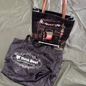 [ 새상품급 ] Think Bee! 싱크비 블랙 토트백 샵 봉투 포함