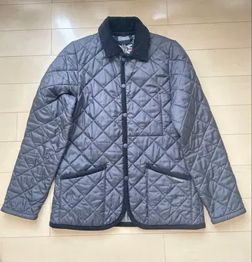 라벤햄 퀼팅 자켓 레이던 블랙 38