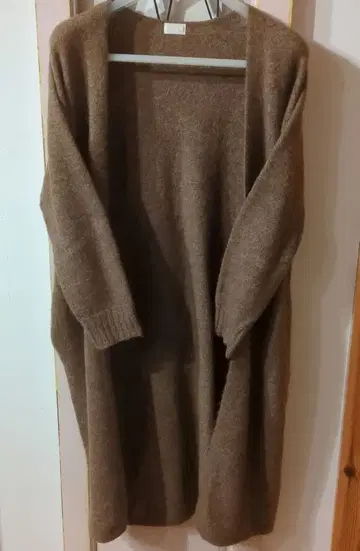 소노 니트 롱 가디건 익명 배송