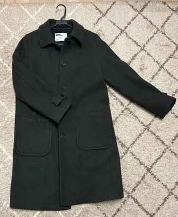 MHL. 코트 다크 그린