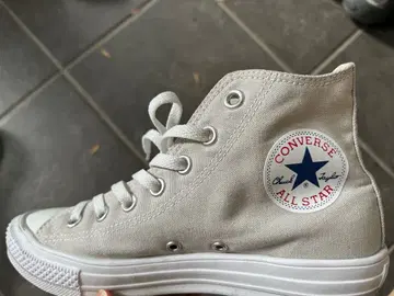 CONVERSE ALL STAR 라이트 그레이 하이컷 스니커즈