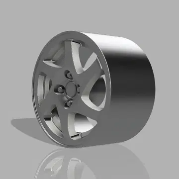 1/24 프라모델 휠 Blade 타입 q