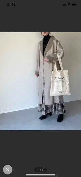 y/m by misato 더블 페이스 더블 코트