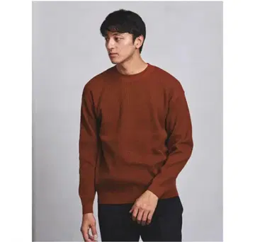 와플 크루넥 니트 UNITED ARROWS