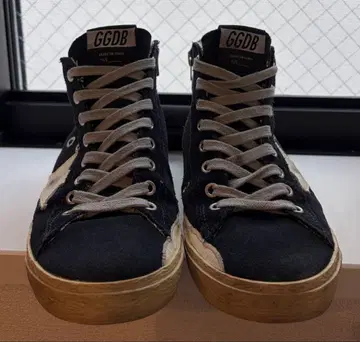 GGDB 네이비, 그레이 하이컷 스니커즈