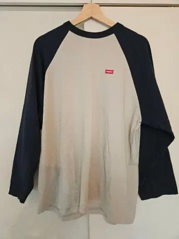 Healthknit 헬스니트 원포인트 로고 롱 T