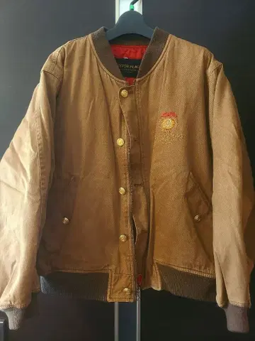 PEYTON PLACE 브라운 블루종