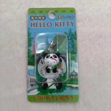 헬로키티 우에노 한정판 스트랩 탑 팬더 미사용