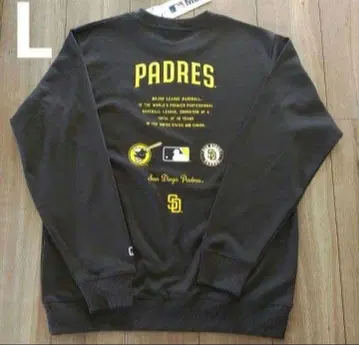 새상품 MLB 파드레스 맨투맨 트레이닝복 브라운 L