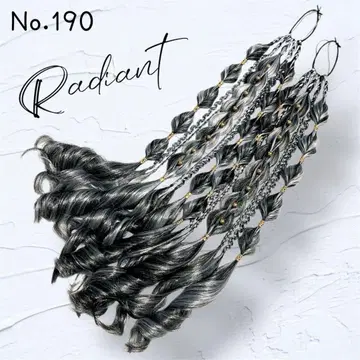 머리끈 익스텐션 No.190 트윈 테일