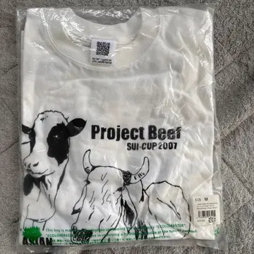 [ 미개봉 새상품 ] 아지칸 취회2007 투어 T셔츠 화이트 M