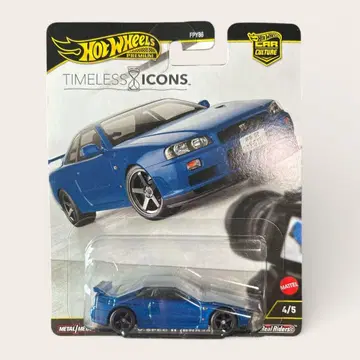 핫휠 타임리스 아이콘 닛산 스카이라인 GT-R R34