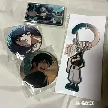 팬파레 복권 후시구로 토우지 캔뱃지 아크릴 블록