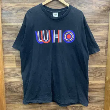 중고 90s THE WHO WORLD TOUR TEE 1997년 USA제