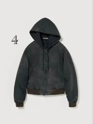 오라리 PRODUCT DYED ORGANIC COTTON 후드티 4