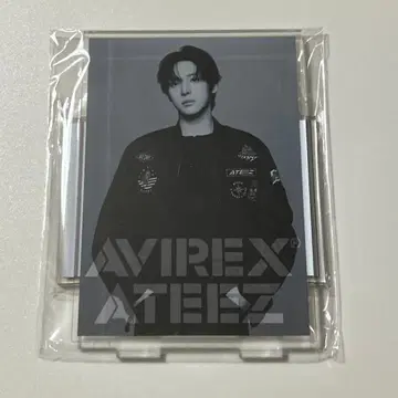 윤호 아크릴 스탠드 AVIREX 혜택 ATEEZ