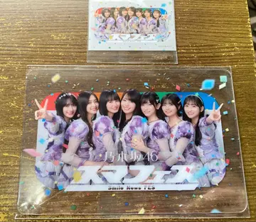 노기자카 스마트 뉴스 클리어 카드 스마페스 스티커