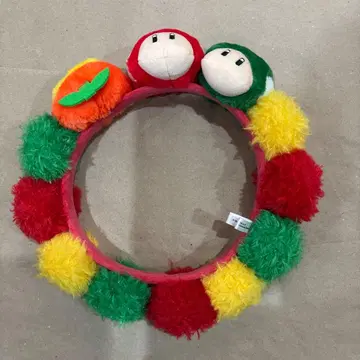 마리오 봉제 인형 머리띠