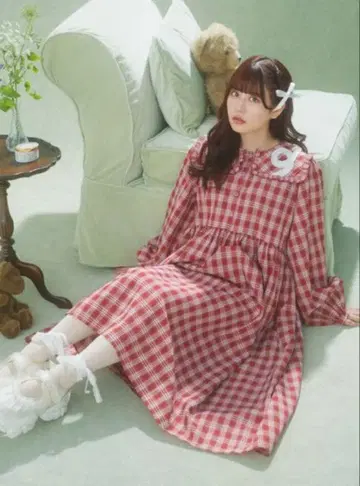 merry jenny 뱅글 프릴 칼라 원피스