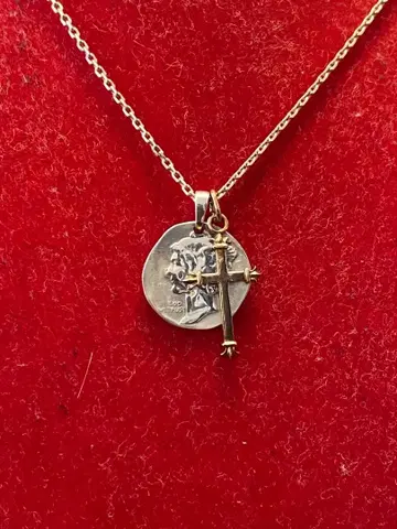 심퍼시 오브 소울 리버티 헤드 목걸이 K5 크로스 세트