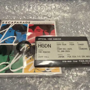 히게단 4 RE:ISM Zepp 키링 ESCAPARADE 앨범