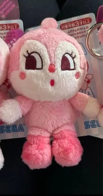 호빵맨 뮤지엄 한정판 color 컬렉션 핑크 짤랑이