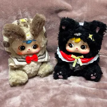 Samuel 월광 올빼미 검은 고양이 2개 세트