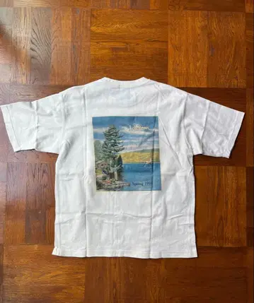 L.L.Bean 백 프린트 T셔츠 MEDIUM 화이트
