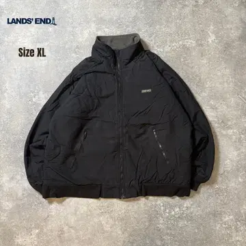 LAND'S END 랜즈엔드 웜업 자켓 블랙 XL