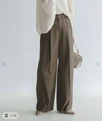 에스테르 트윌 스트레치 슬랙스 팬츠