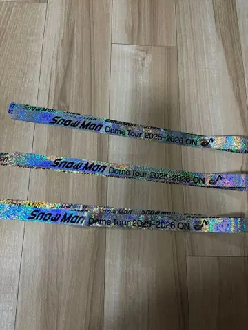 Snow Man ON 돔 투어 은테 은테이프 3개