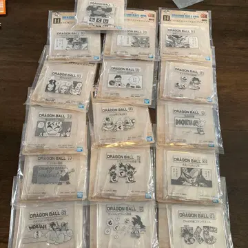 제일복권 드래곤볼 40th MOKUJI 스탠드 H상 16종