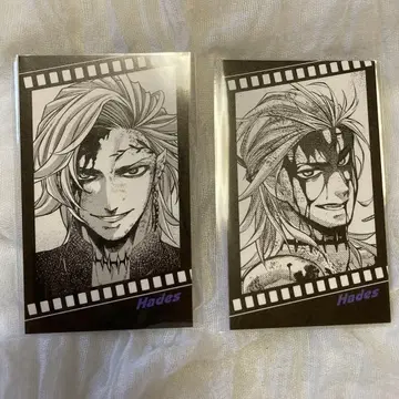 종말의 발키리 26권 특전 필름풍 콜렉터블 카드 하데스 2종