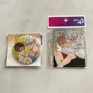 노시로구리 달은 차고 기울고 케모노의 사랑 캔뱃지 아크릴 카드