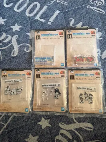 드래곤볼 제일복권 H상 로고 블록