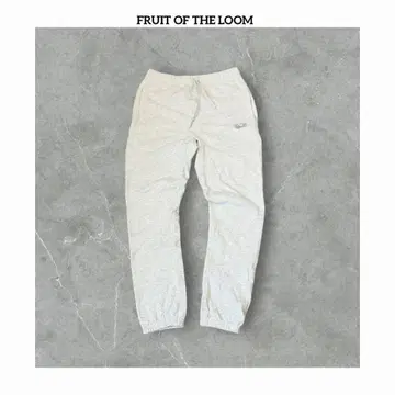 프룻 오브 더 룸 원포인트 로고 맨투맨 조거 팬츠
