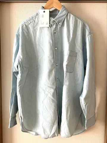 인디고 데님 셔츠 사이즈 2