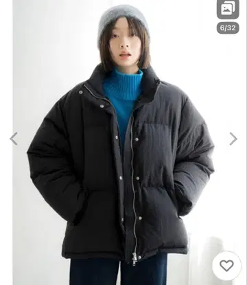 Ungrid 블랙 다운 자켓 S 사이즈