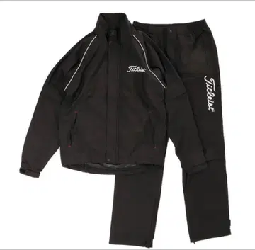 Titleist TSMR1592 남성용 우비 LL 블랙