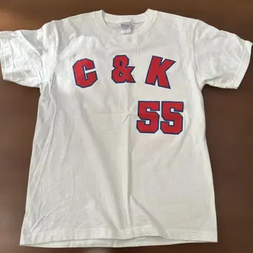 C&K 굿즈 55 티셔츠 사이즈 S 화이트