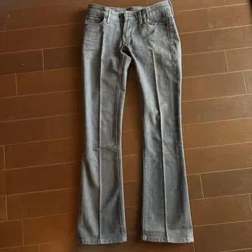 리바이스 스키니 부츠 데님 26 그레이